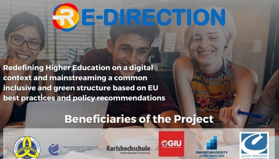 Проміжні результати проєкту «Redefining higher education in a digital context, while promoting a common, inclusive, and sustainable framework based on EU best practices and policy recommendations»