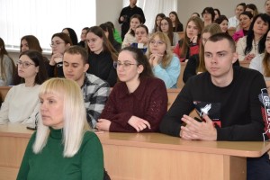 Зустріч із народною депутаткою України, членом наглядової ради університету Іриною Борзовою