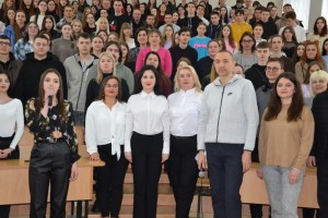 Зустріч із народною депутаткою України, членом наглядової ради університету Іриною Борзовою