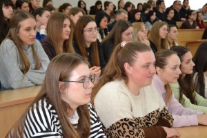 Зустріч із народною депутаткою України, членом наглядової ради університету Іриною Борзовою