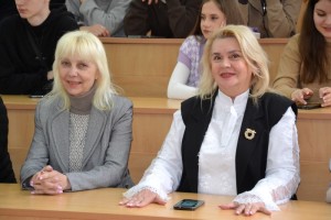 Зустріч із народною депутаткою України, членом наглядової ради університету Іриною Борзовою