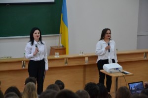 Зустріч із народною депутаткою України, членом наглядової ради університету Іриною Борзовою
