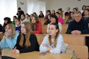 Зустріч із народною депутаткою України, членом наглядової ради університету Іриною Борзовою
