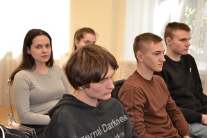 Зустріч студентів із випускником університету, фронтменом гурту «ТІК» Віктором Бронюком