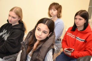 Зустріч студентів із випускником університету, фронтменом гурту «ТІК» Віктором Бронюком