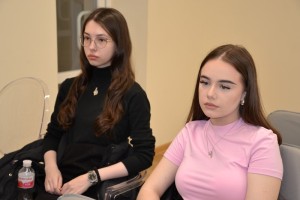 Зустріч студентів із випускником університету, фронтменом гурту «ТІК» Віктором Бронюком