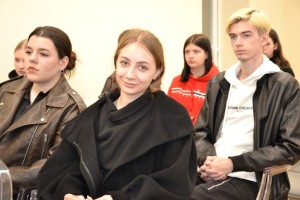 Зустріч студентів із випускником університету, фронтменом гурту «ТІК» Віктором Бронюком
