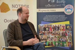 Зустріч студентів із випускником університету, фронтменом гурту «ТІК» Віктором Бронюком