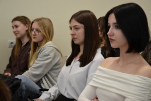Зустріч студентів із випускником університету, фронтменом гурту «ТІК» Віктором Бронюком