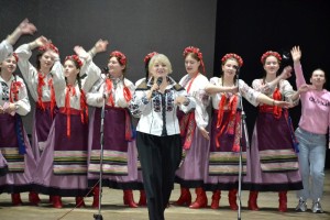 Зустріч із народною артисткою України, естрадною співачкою, телеведучою та громадською діячкою Оксаною Пекун