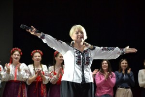 Зустріч із народною артисткою України, естрадною співачкою, телеведучою та громадською діячкою Оксаною Пекун