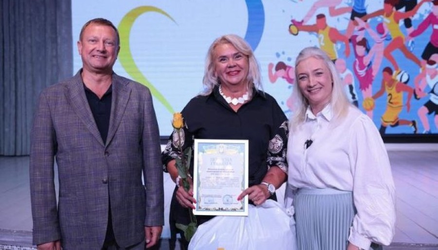 Наталія Лазаренко відзначена Почесною грамотою обласної Ради та ОВА