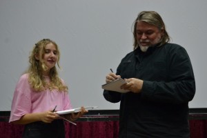 Зустріч із заслуженим артистом України, відомим кінорежисером Олесем Саніним