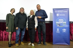 Зустріч із заслуженим артистом України, відомим кінорежисером Олесем Саніним