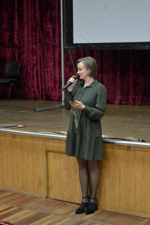 Зустріч із заслуженим артистом України, відомим кінорежисером Олесем Саніним