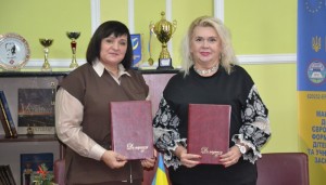 Підписання угоди із відділом освіти, молоді та спорту Калинівської міської ради