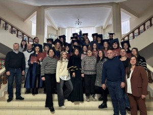 Урочиста церемонія вручення дипломів магістрам