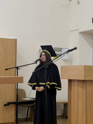 Урочиста церемонія вручення дипломів магістрам