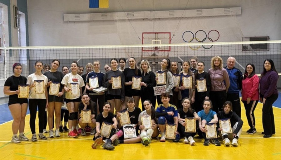 Змагання на першість університету з волейболу