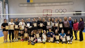 Змагання на першість університету з волейболу