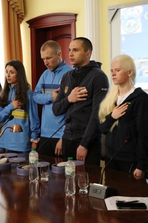 Зустріч із українськими спортсменами – титулованими паралімпійцями