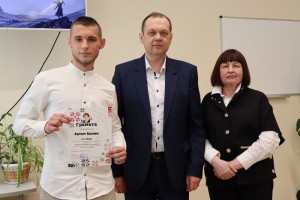 Нагородження переможців літературно-мистецького конкурсу «Вітрами й сонцем Бог мій шлях намітив»