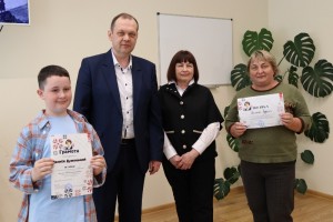Нагородження переможців літературно-мистецького конкурсу «Вітрами й сонцем Бог мій шлях намітив»